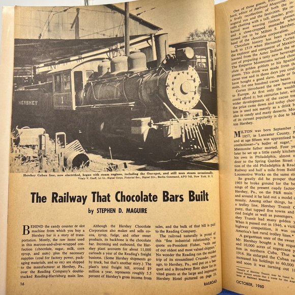 Lot 5 Vintage Railroad Train Magazines 1960 through 1987 - Picture 15 of 16